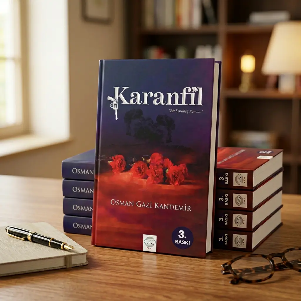 Karanfil kitabi, yazarı Osman Gazi Kandemir